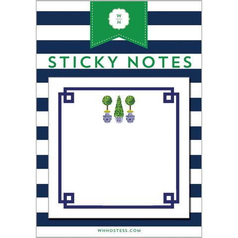 Topiary Sticky Notes
