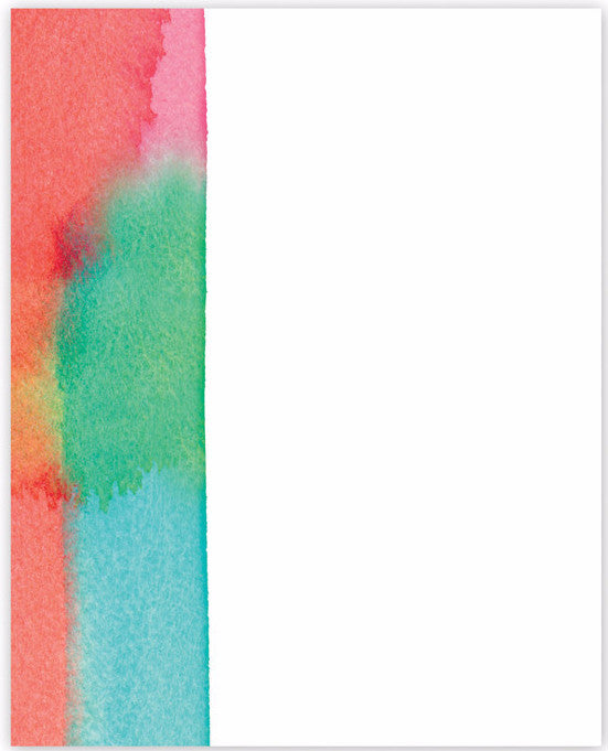 Color Stripe Mini Notepad