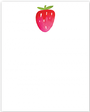 Strawberry Mini Notepad